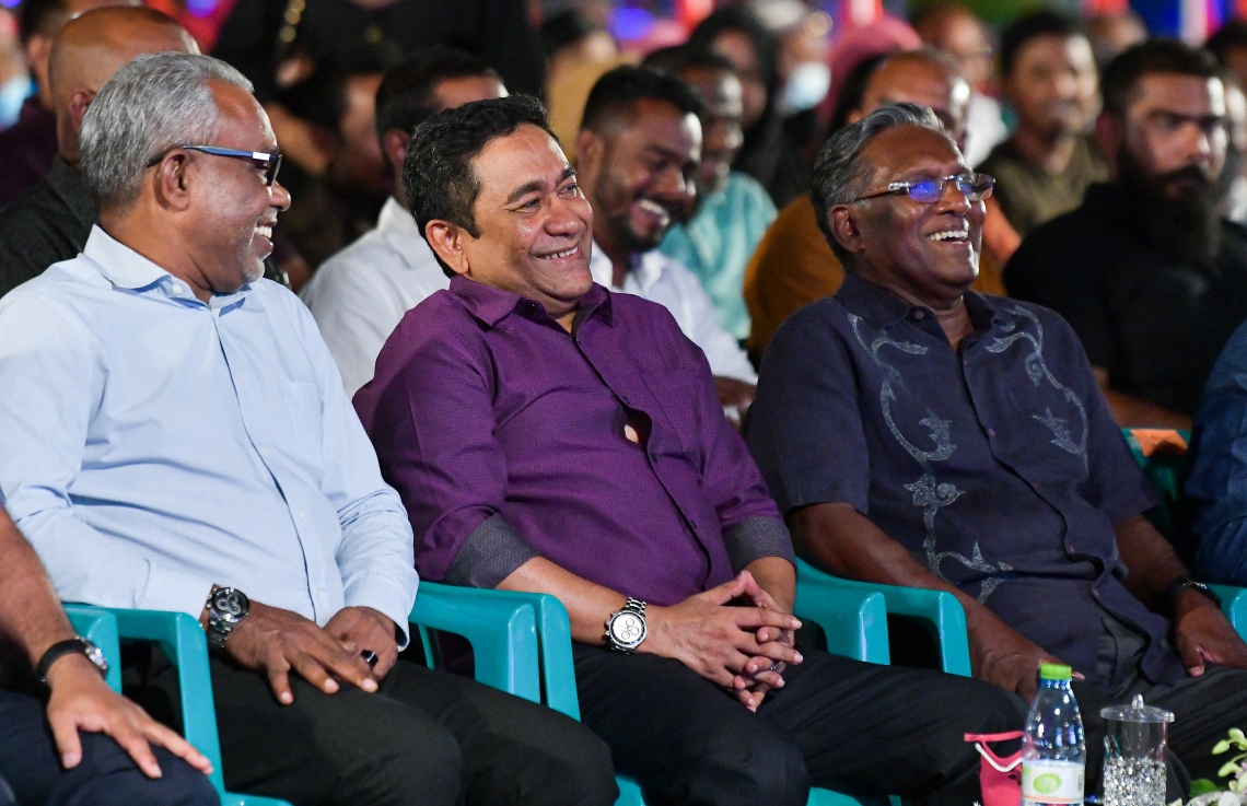 ޕީޕީއެމްގެ ރަސްމީ ބަޔާންތަކުގައި "އިންޑިއާ އައުޓް" ސްޓޭމްޕް ބޭނުން ކުރަން ފަށައިފި