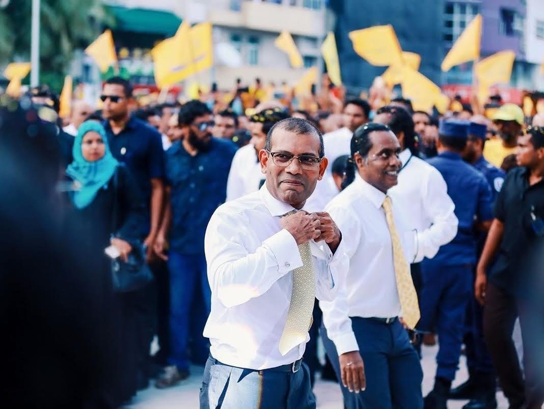 ލާދީނީ ތުހުމަތު ކުރާތީ އެމައްސަލަ ބަލައިދޭން ރައީސް ނަޝީދު އެދިވަޑައިގެންފި