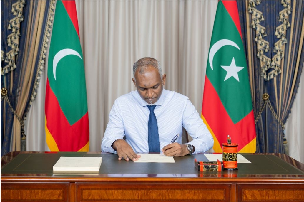 President Muizzu ratifies fourth amendment to Political Parties Act