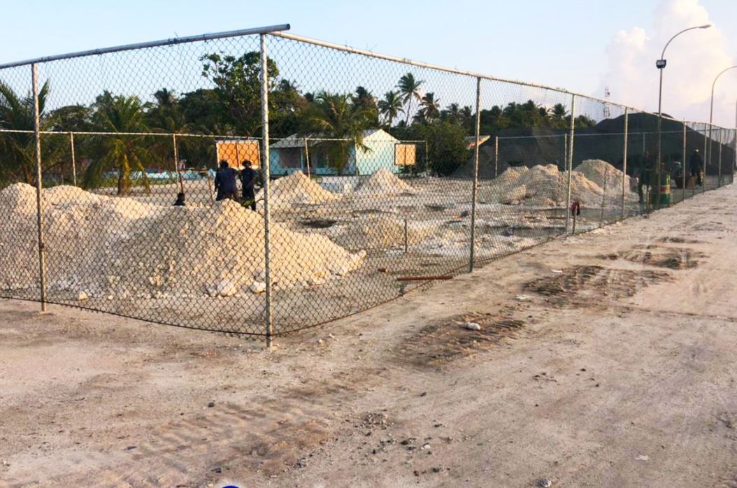 ހަނިމާދޫ ފެރީ ޓާރމިނަލްގެ މަސައްކަތް ބާރަށް ކުރިއަށް!