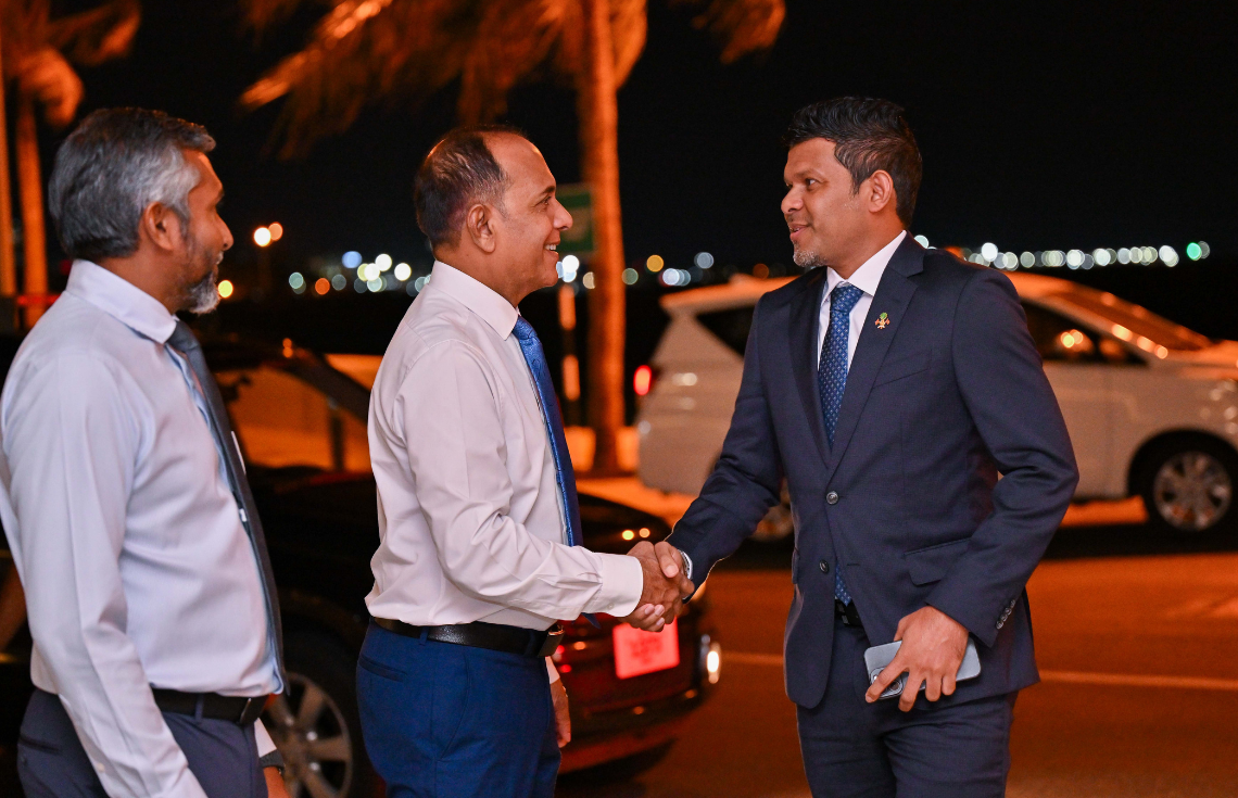 އ.ދ ގެ ސަމިޓަކަށް ނައިބު ރައީސް ދޯހާއަށް ވަޑައިގެންފި