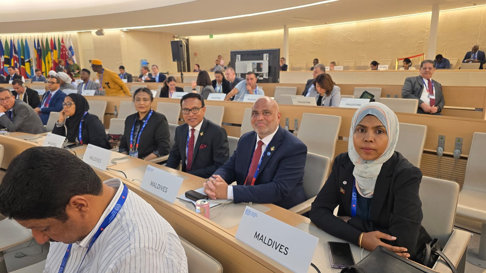 Palestine granted observer status at ILO as Maldives stands in solidarity