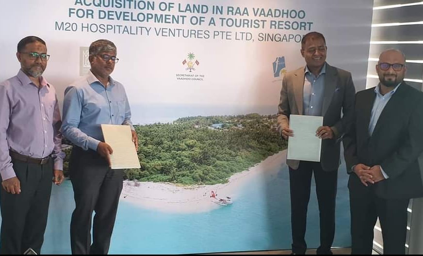 ވާދޫ ސިޓީ ހޮޓާ މަޝްރޫއު ސިންގަޕޫރުގެ ކުންފުންޏަކަށް