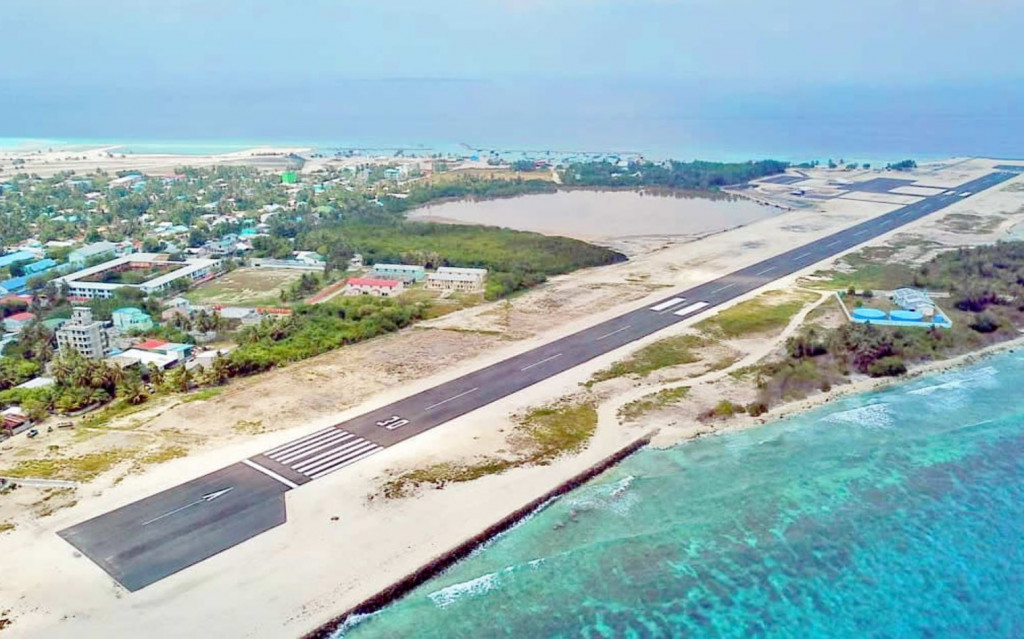 މޫސުން ގޯސްވެގެން ކުޅުދުއްފުށީ އެއާޕޯޓަށް ނުޖެއްސުނު ބޯޓެއް އެނބުރި މާލެއަށް