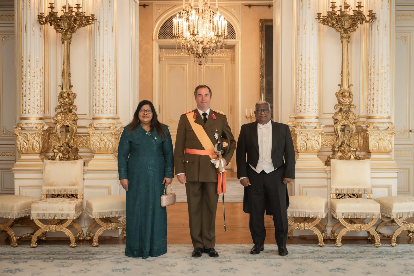 Ambassador Geela Ali presents credentials in Luxembourg