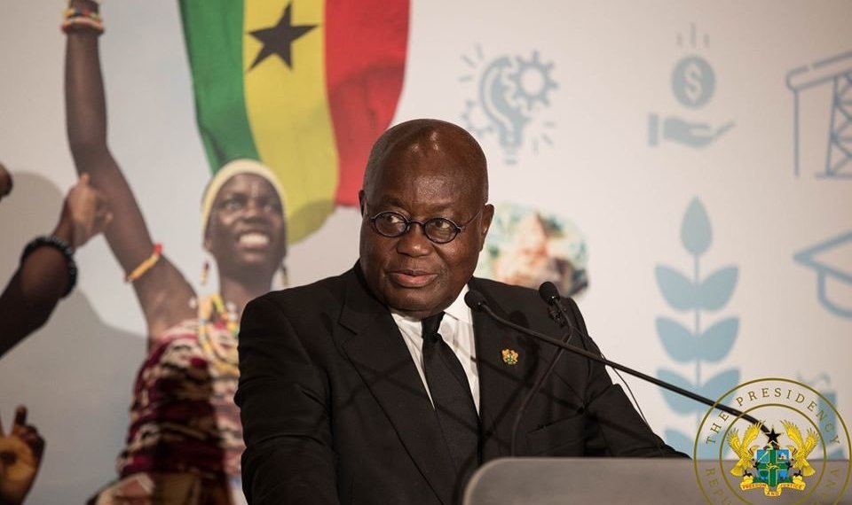 Ghana's president Nana Akufo-Addo. Photo: Social media.