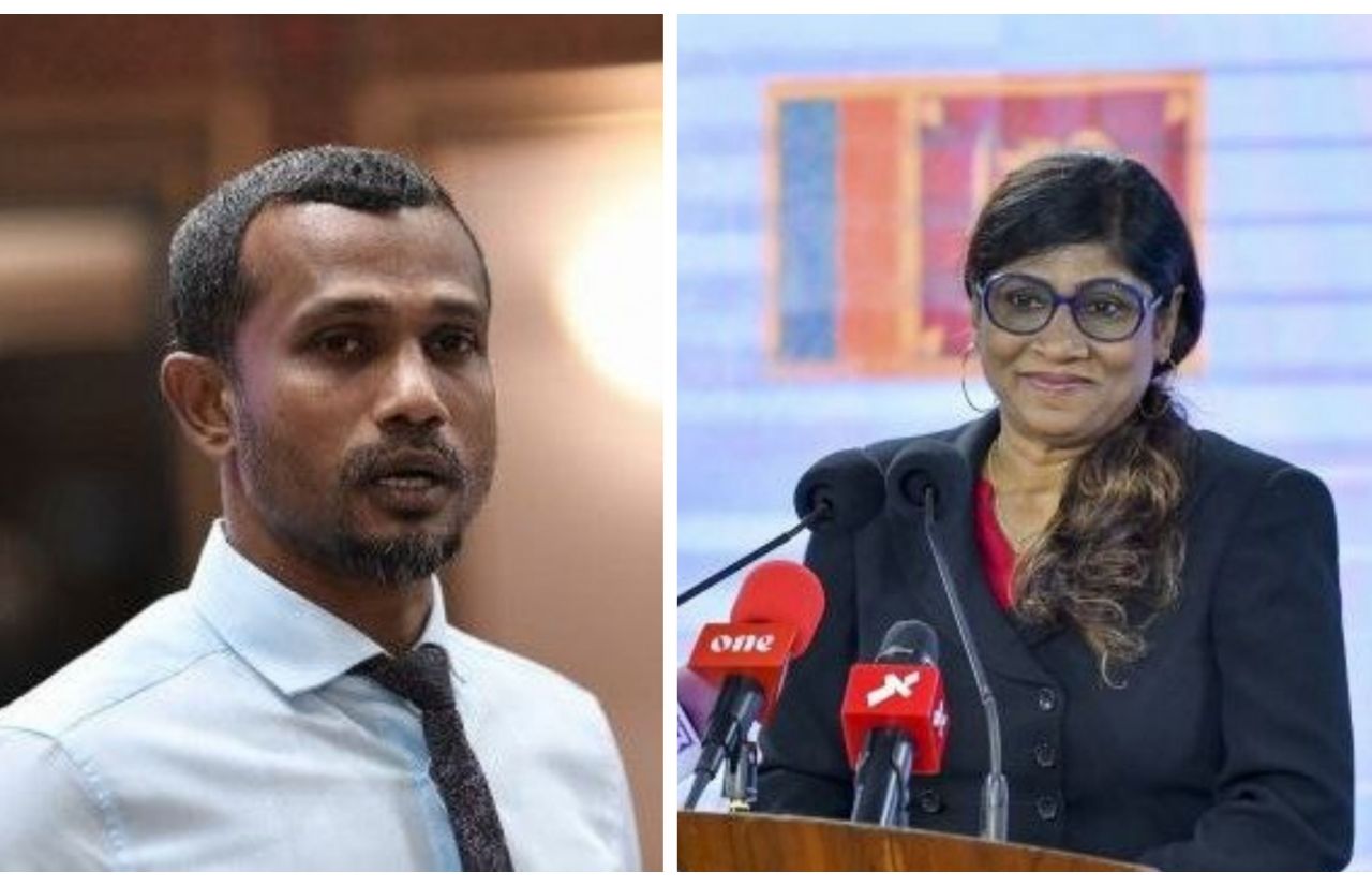 ކ-ވ މިނިސްޓަރު މާރިޔާ އާއި މަހިބަދޫ ދާއިރާގެ މެމްބަރު ތާރިގް