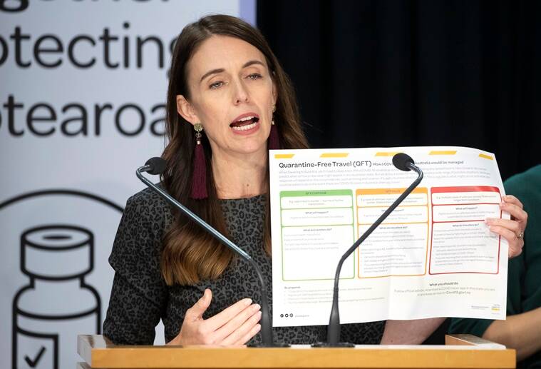 New Zealand Prime Minister Jacinda Ardern.