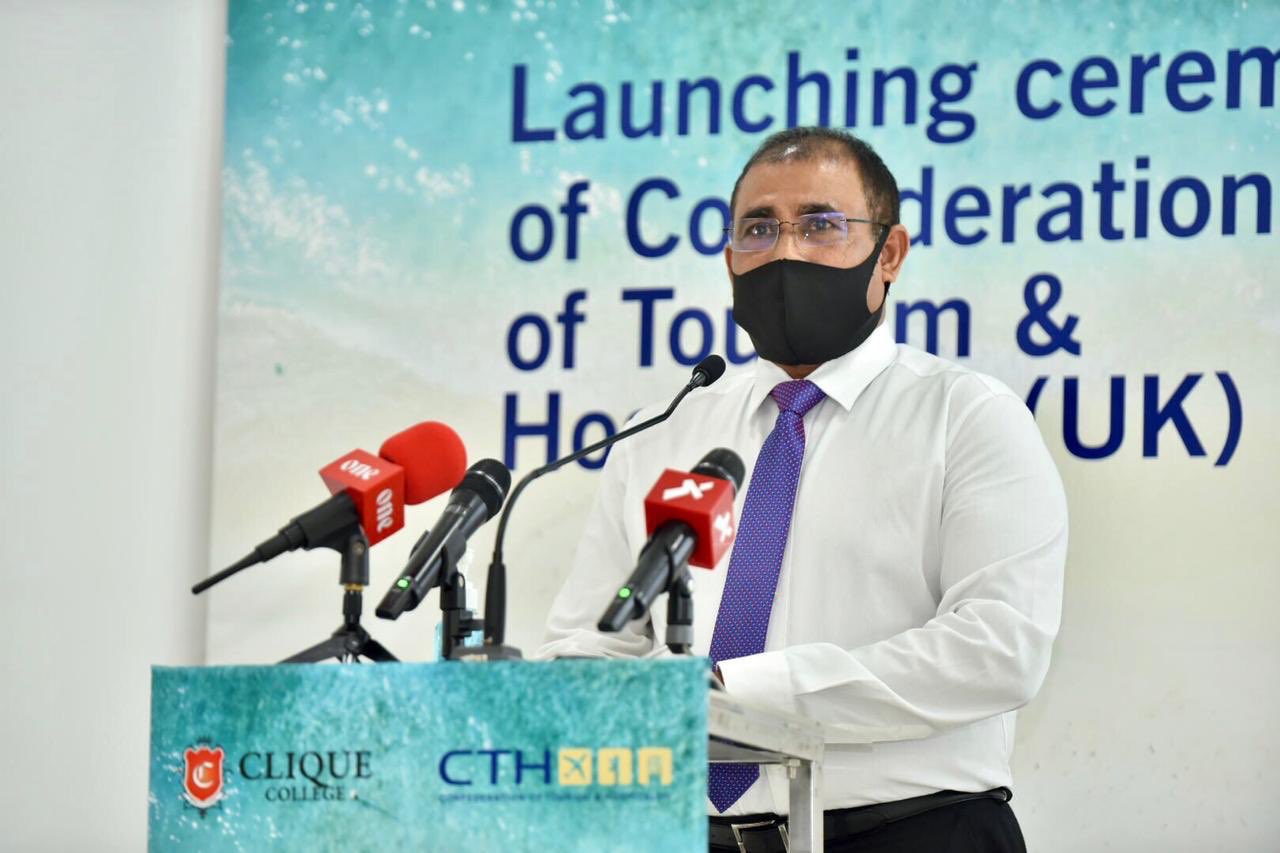 Minister of Tourism, Dr Abdulla Mausoom