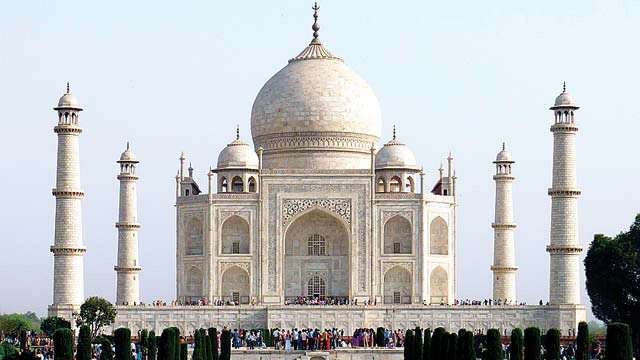 Taj Mahal.