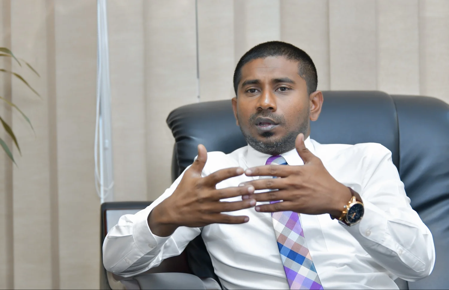 Former Youth Minister Ahmed Mahloof