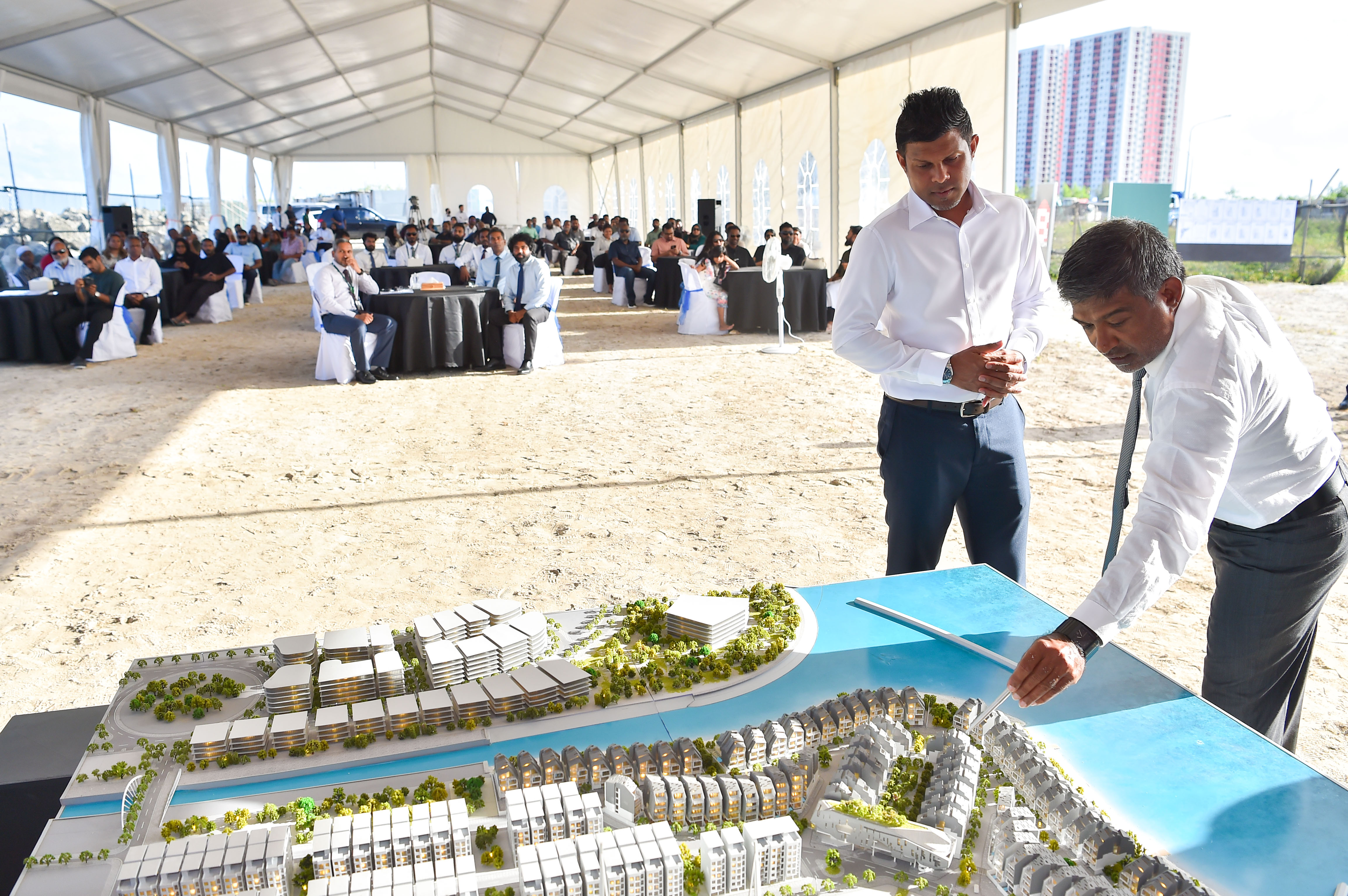 Vice President launches Aséria Homes & Townhouses Project