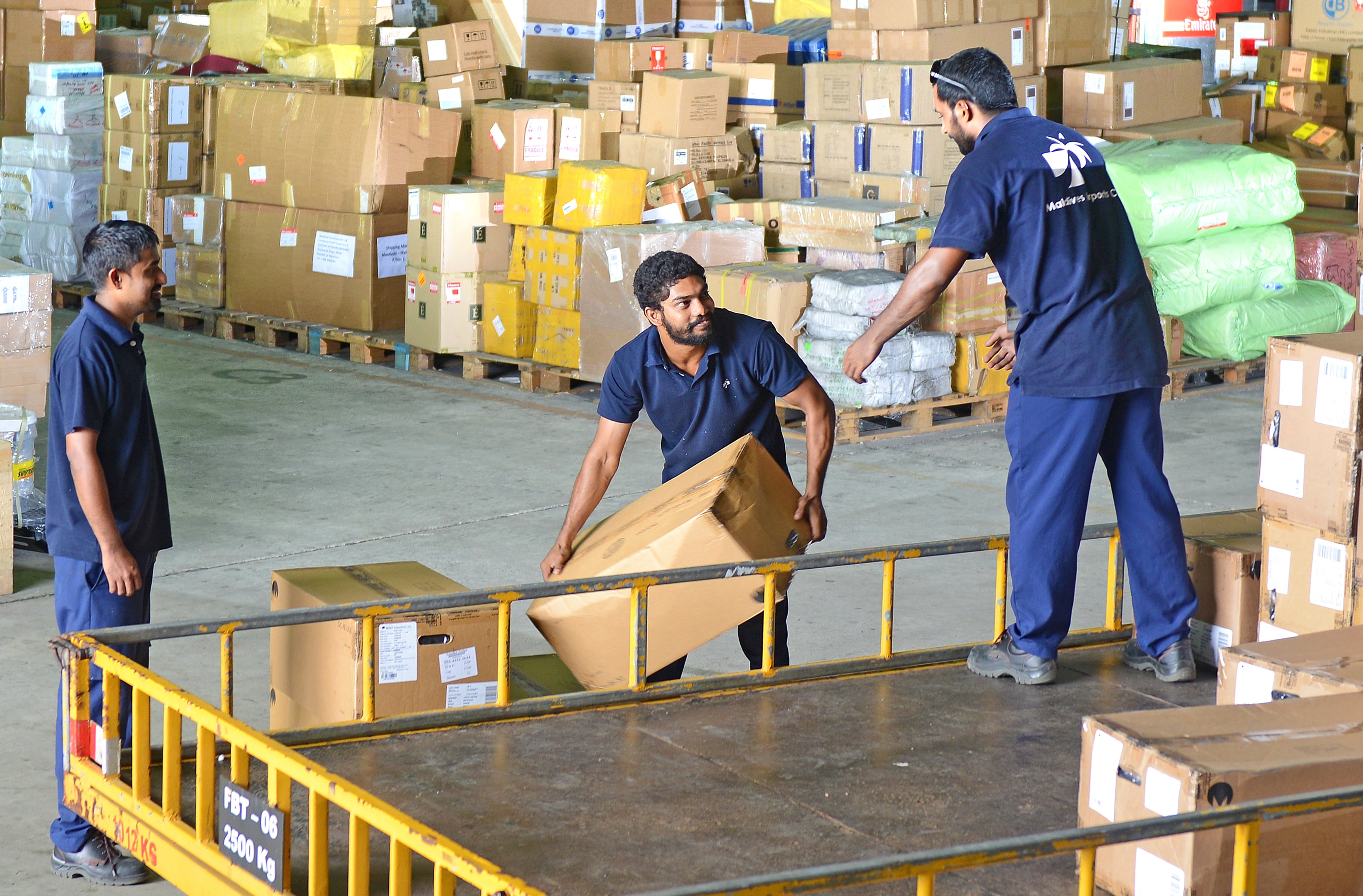 Maldives Airport Company Ltd (MACL) Cargo Services. Photo: MACL