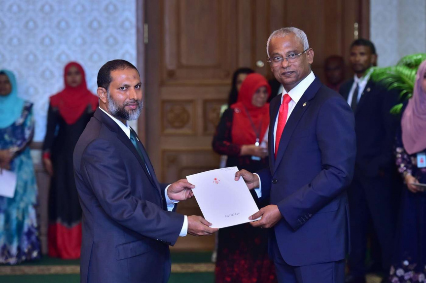 ފުލުހުންގެ ޚިދުމަތަށް ޒިންމާވާނެ ވަޒީރަކީ ހޯމް މިނިސްޓަރ: ރައީސް އޮފީސް