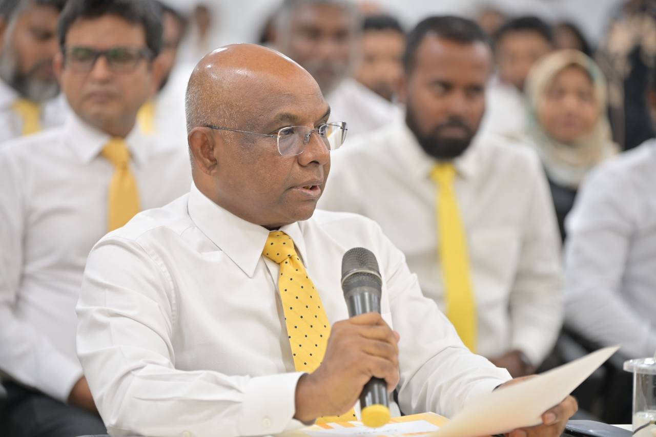 އެމްޑީޕީގެ ރައީސް އަބްދުﷲ ޝާހިދު