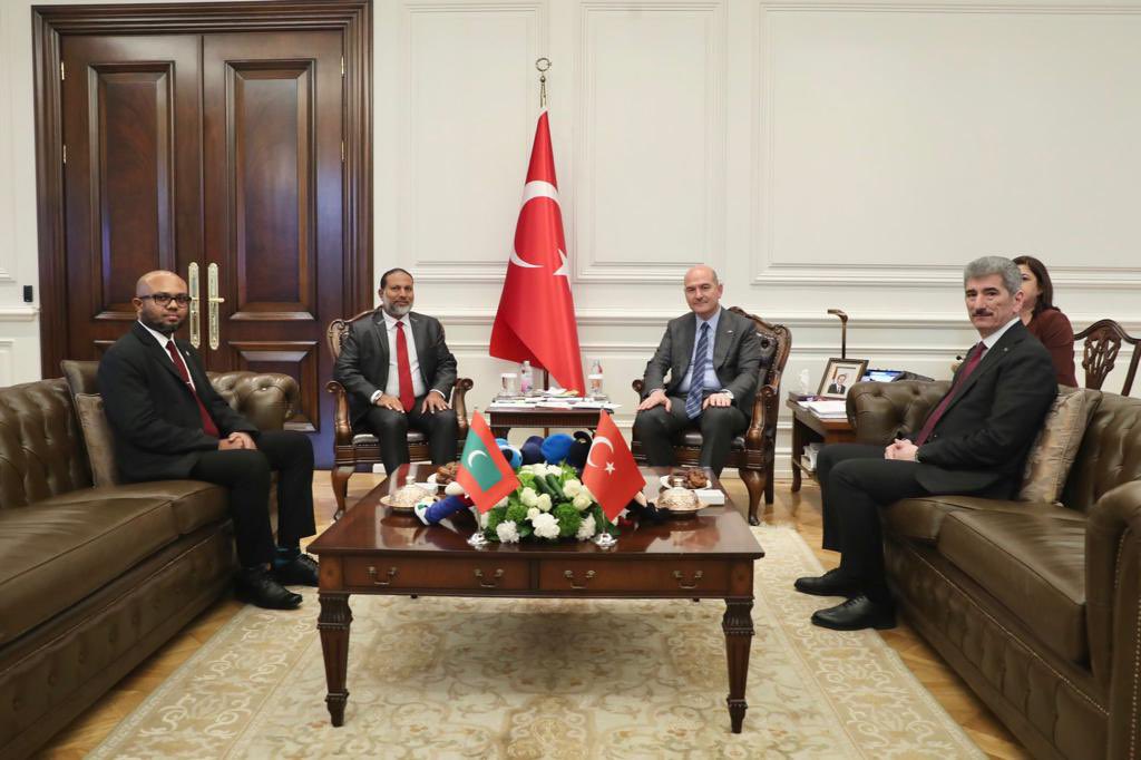 ދާޚިލީ ސަލާމަތާ ގުޅޭގޮތުން ރާއްޖެއާއި ތުރުކީން މަޝްވަރާކޮށްފި