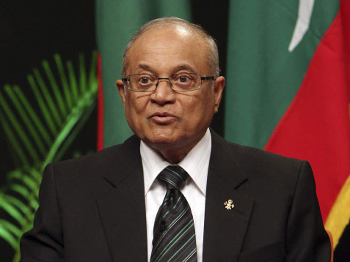 Former President Maumoon Abdul Gayyoom.