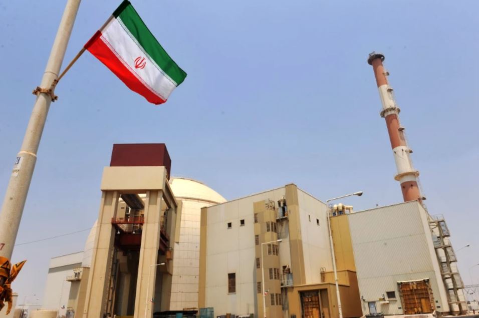 The reactor building at the Russian-built nuclear power plant in Bushehr, Iran.