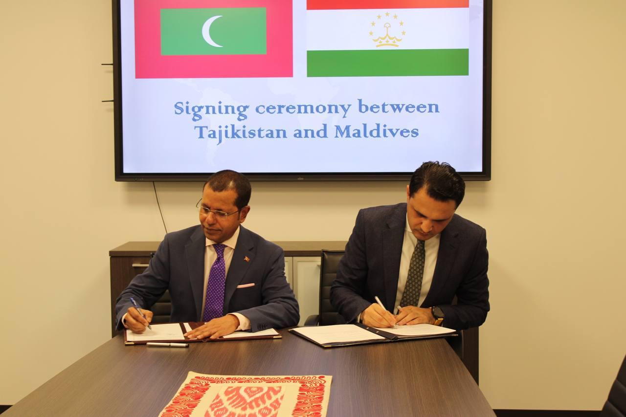 Maldives and Tajikistan sign visa exemption agreement