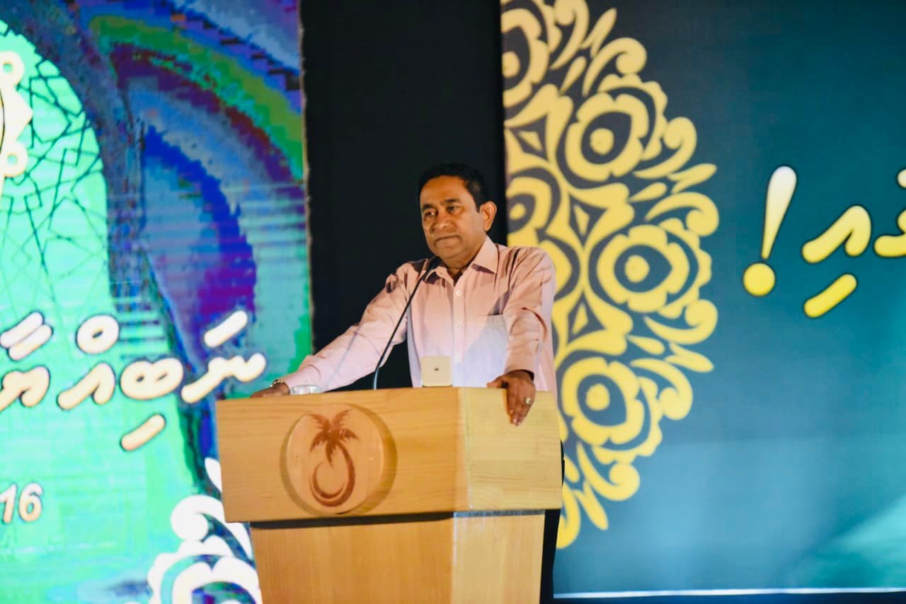 ރައީސް ޔާމީން ނޫސްވެރިންނާ ބައްދަލު ކުރަށްވަނީ