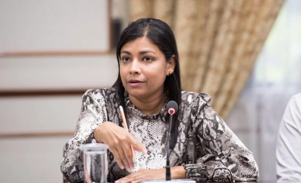 Parliament member for Addu Meedhoo Constituency, Rozaina Adam