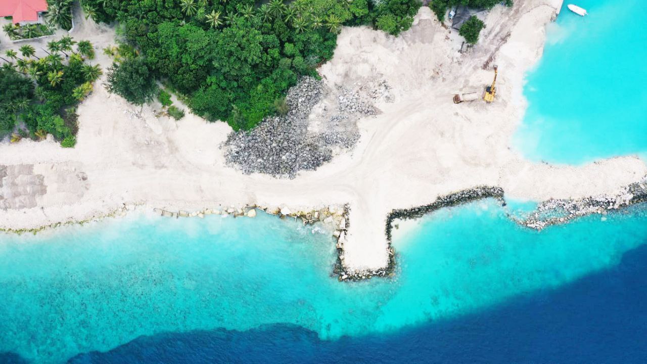 ރަސްމާދޫ ބަނދަރުގެ 74 ޕަސެންޓް ނިމިއްޖެ