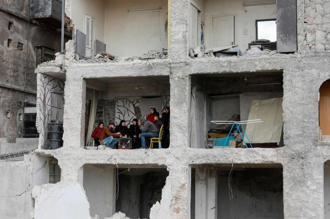 Syrian quake survivors shelter in crumbling Aleppo homes: Photo AFP