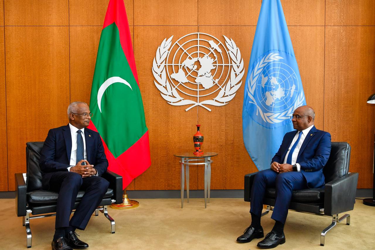 ރައީސް ޞާާލިހު އދގެ އާންމު މަޖިލީހުގެ ރައީސާ ބައްދަލުކުރަށްވައިފި