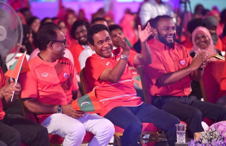 އިދިކޮޅު ލީޑަރ އަދި ކުރީގެ ރައީސް ޢަބްދުالله ޔާމީން ޢަބްދުލް ޤައްޔޫމް