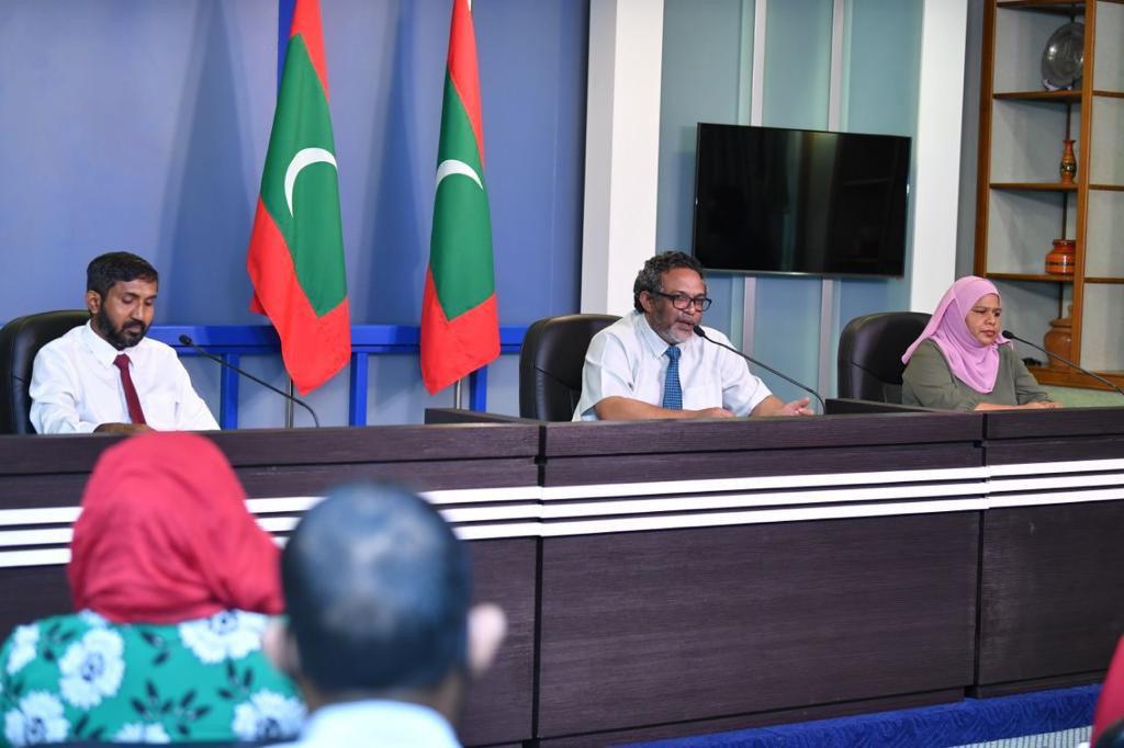 ކޮރަޕްޝަން އެންޑް އެސެޓް ރިކަވަރީ ކޮމިޝަންގެ މެންބަރުން މިއަދު ބޭއްވި ނޫސްކޮންފަރެންސް