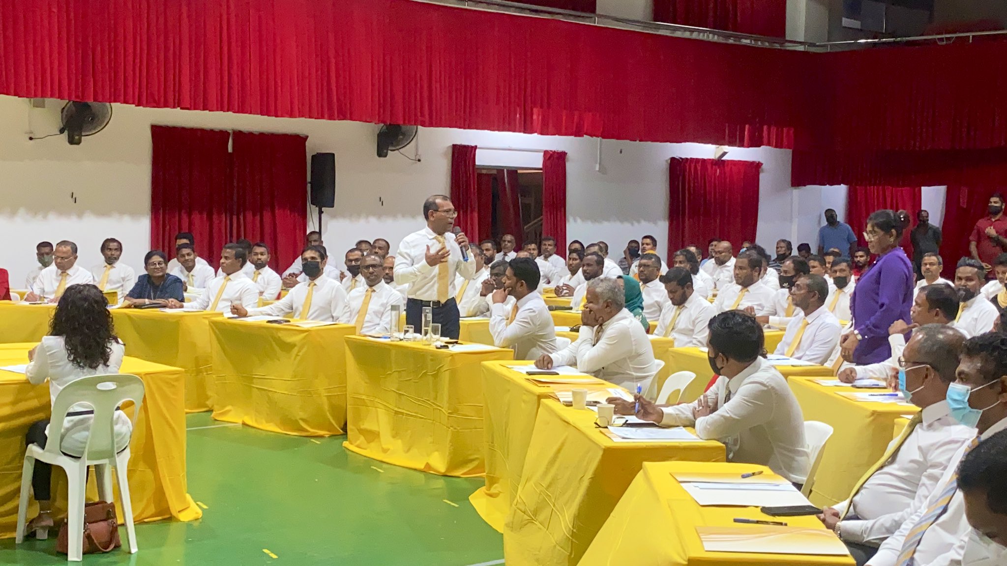 އެމްޑީީޕީގެ އެތެރޭގެ އިންތިޚާބުތައް ބާއްވާނެ ތާރީޚުތައް ފާސްކޮށްފި