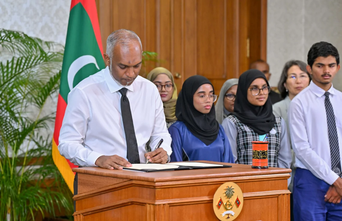 Vape ban showing positive impact, says President Muizzu