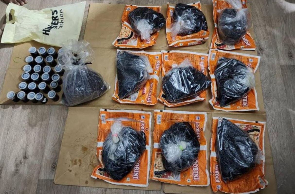 ވައިގެމަގުން ރާއްޖެ އެތެރެކުރަން މަސައްކަތްކުރި މިލިއަނެއްހާ ރުފިޔާގެ ކެނަބިސް ހިފަހައްޓައިފި