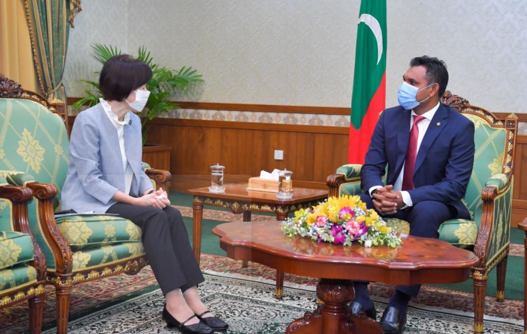 ޖަޕާނު ސަފީރު ނާއިބު ރައީސާ ބައްދަލު ކުރައްވައިފި