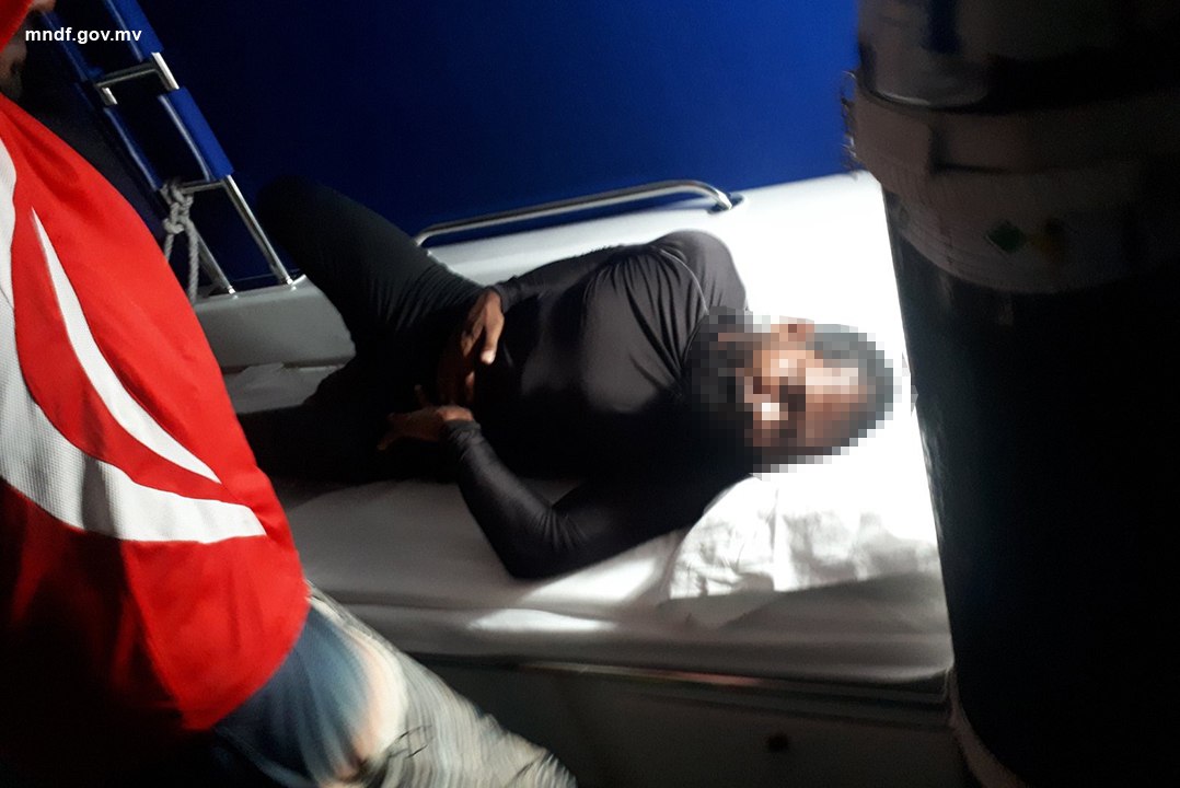 މަސްވެރިއަކު ހާލުދެރަވެގެން ސިފައިން އެހީވެއްޖެ