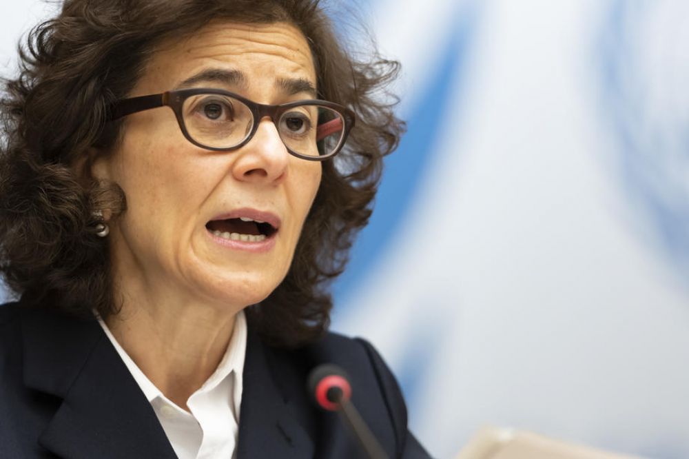 Deputy UN rights chief Nada Al Nashif