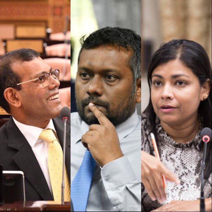 ރަޮޒައިނާއާއި ފައްޔާޒާއި ރައީސް ނަޝީދު