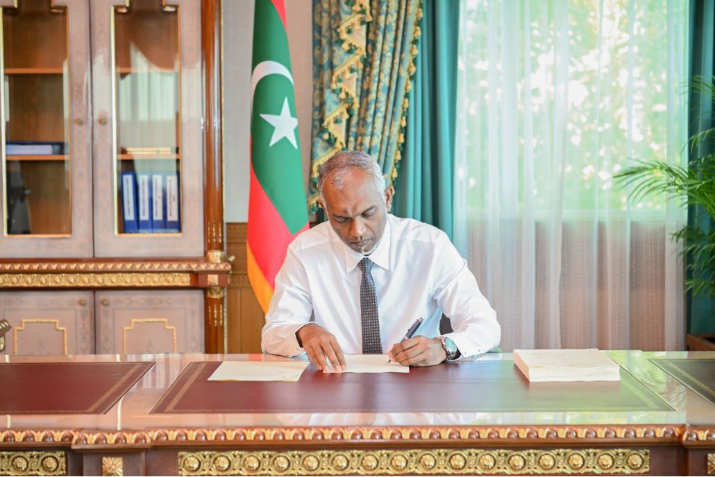 President Dr. Mohamed Muizzu