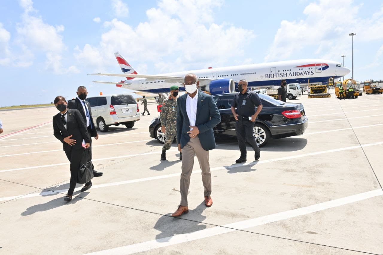 ރައީސް ޔޫއޭއީއަށް ފުރާވަޑައިގެންފި