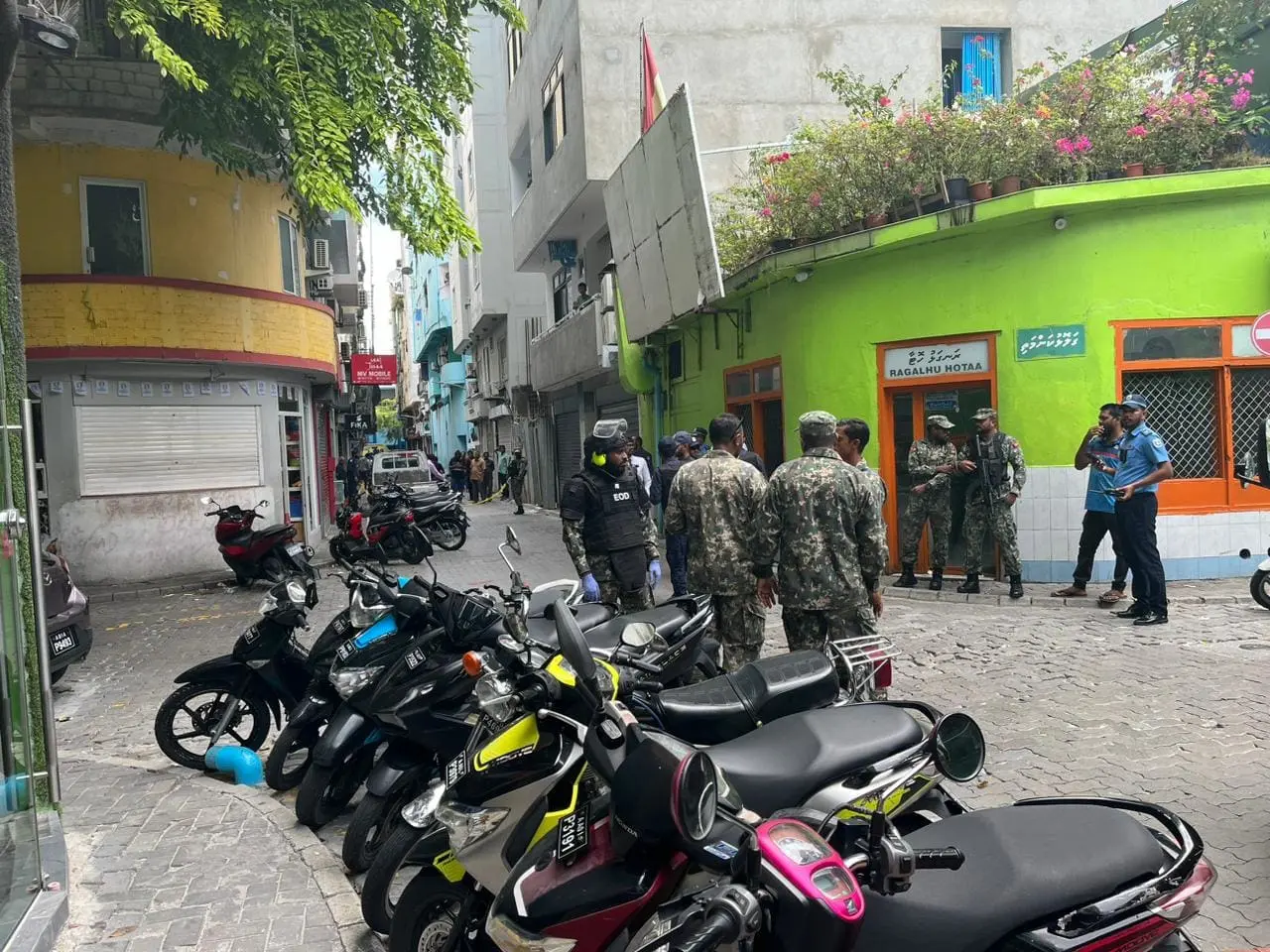 ބާރުގަދަ އަޑު އިވުނު ސަރަޙައްދުގައި ސަލާމަތީ ޚިދުމަތްތަކުން ޙަރަކާތްތެރިވަނީ | ފޮޓޯ: މީސްމީޑިއާ