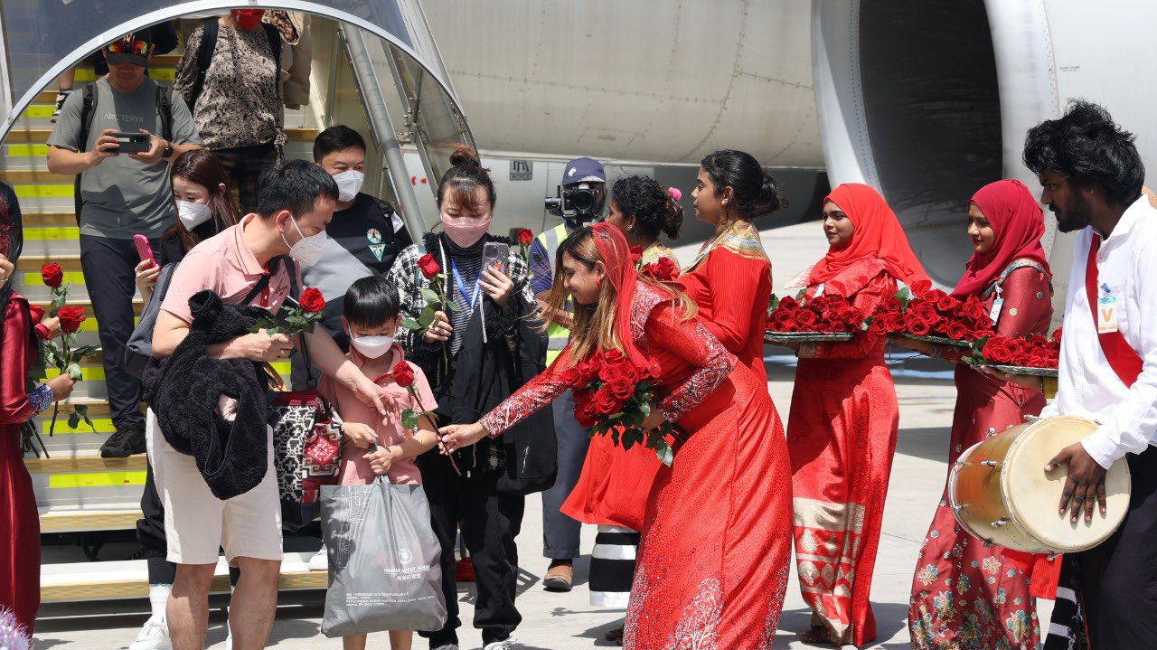 އަހަރުގެ ފުރަތަމަ 18 ދުވަހު ރާއްޖެއަށް ޒިޔާރަތްކުރީ 97،873 ފަތުރުވެރިން