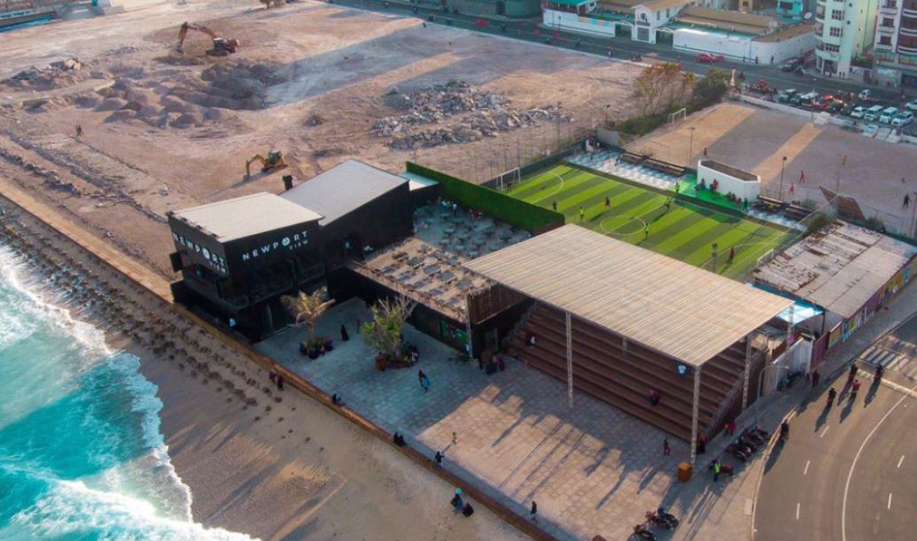 ނިއުޕޯޓް ހުރި ބިން ހުސްކުރަން އަންގައިފި