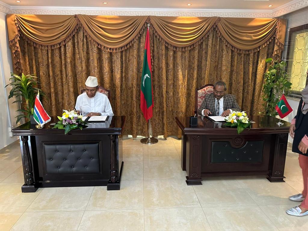 ގެމްބިޔާ އާއި ރާއްޖެއާ ދެމެދު ވިސާ ނުނަގާ ދަތުރުކުރެވޭނެ އެއްބަސްވުމެއް