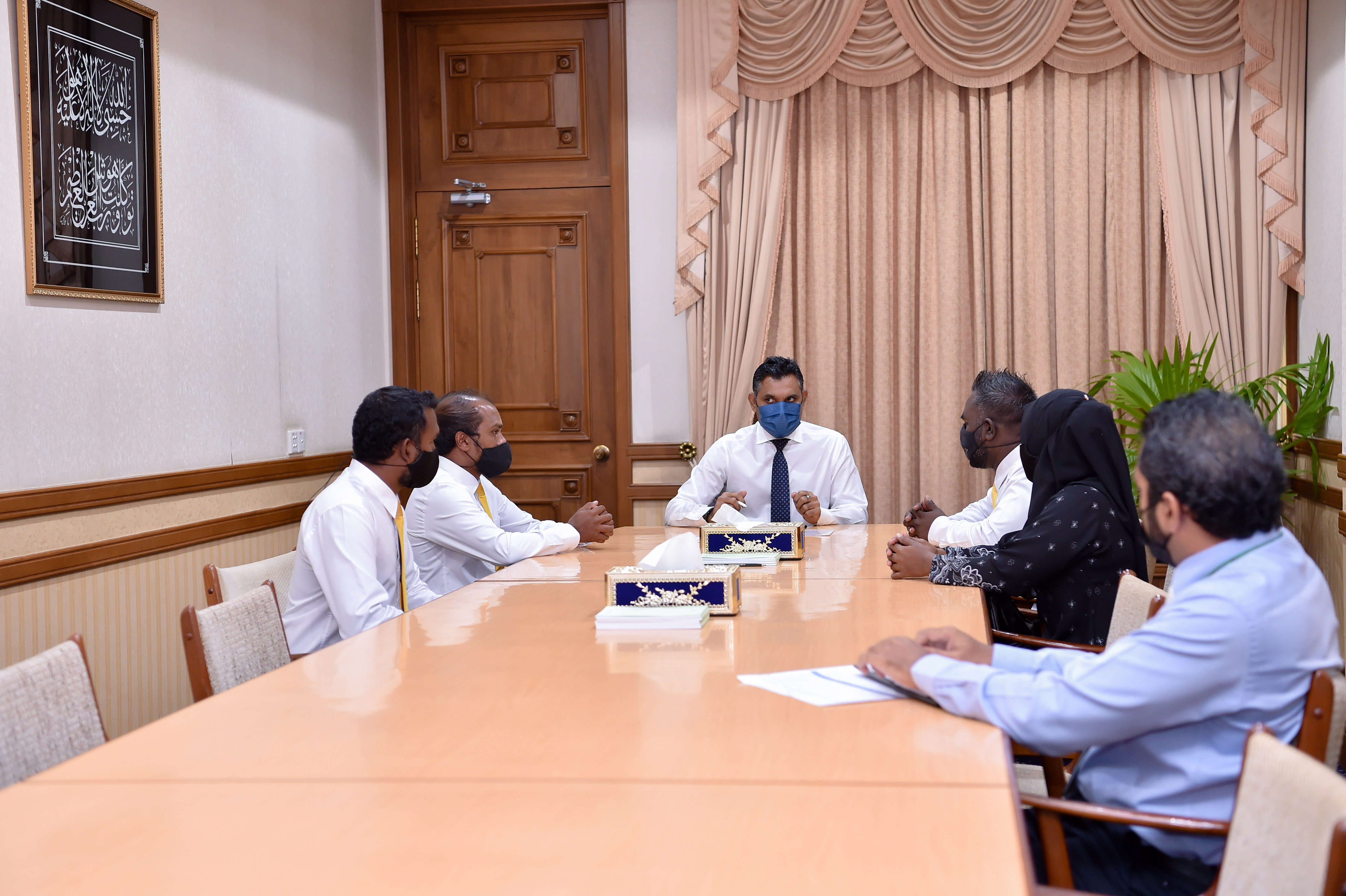 ރަށުގައި ހުރި ވަޞީލަތްތައް ފުރިހަމަގޮތުގައި ބޭނުންކުރުމަށް ނާއިބް ރައީސް އެދިވަޑައިގެންފި