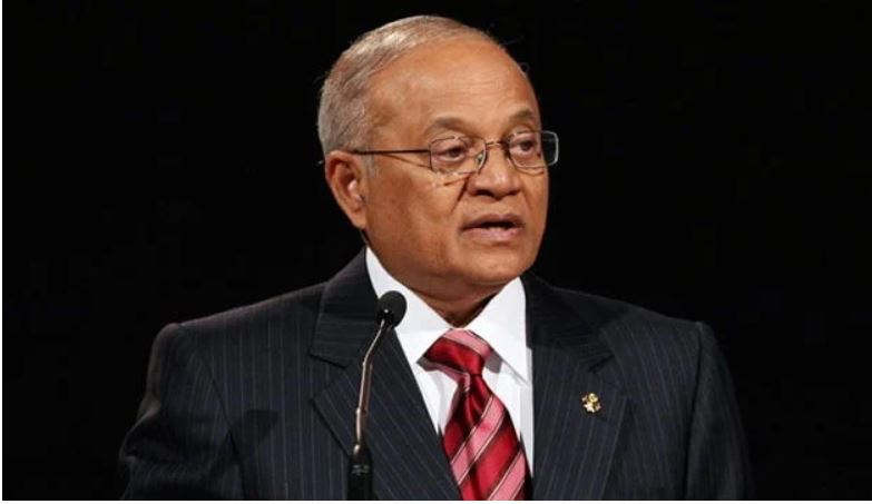 Former President of the Maldives, Maumoon Abdul Gayyoom.