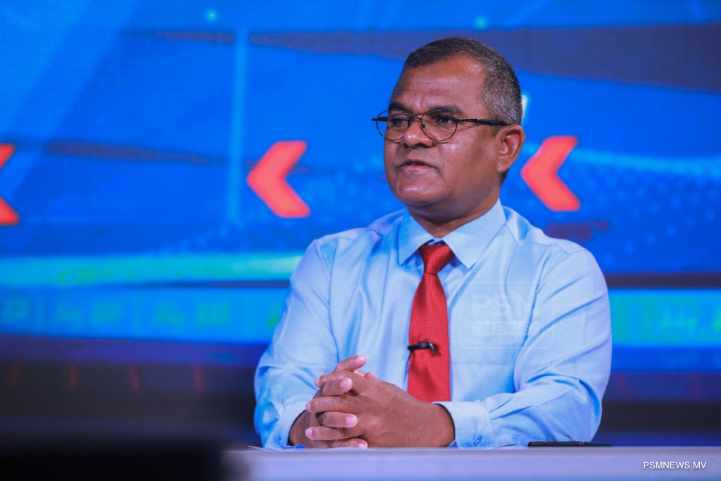 އެމްޑަބްލިޔުއެސްސީގެ އެމްޑީ އަބްދުލްމަތީން މުހައްމަދު -- ފޮޓޯ/ ފީއެސްއެމް ނިއުސް