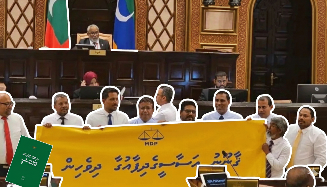 ޤާނޫނުއަސާސީއަށް އަތްބޭނުން: މިއީ ސަރުކާރު އަމިއްލައަށް ފަނާވުމުގެ ފެށުން!