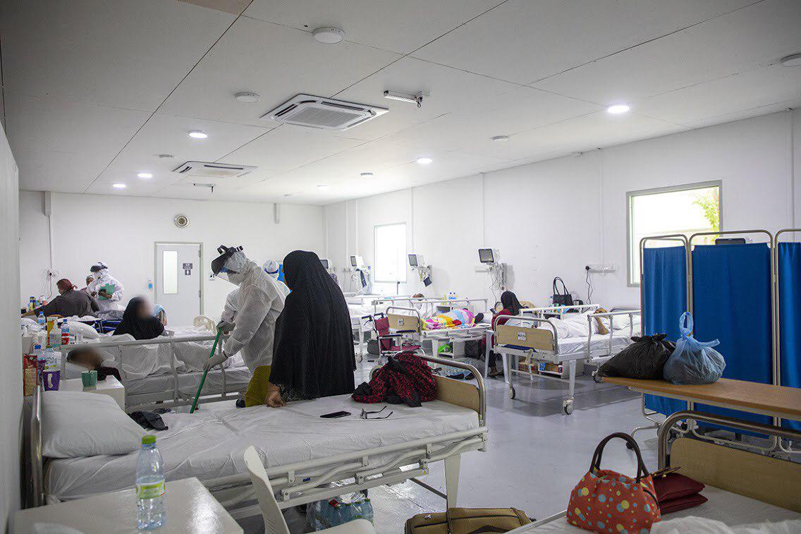 A covid-19 facility in the Maldives. Photo: HEOC