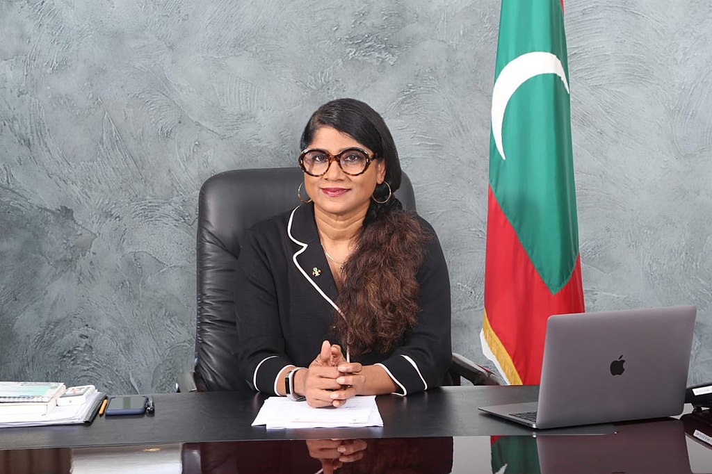 Minister of Defence Uza. Mariya Didi.