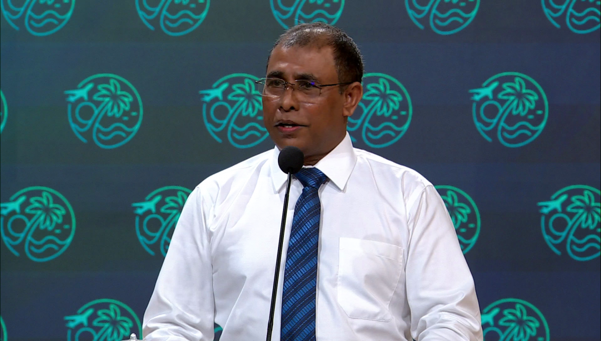 Minister of Tourism, Dr. Abdulla Mausoom.